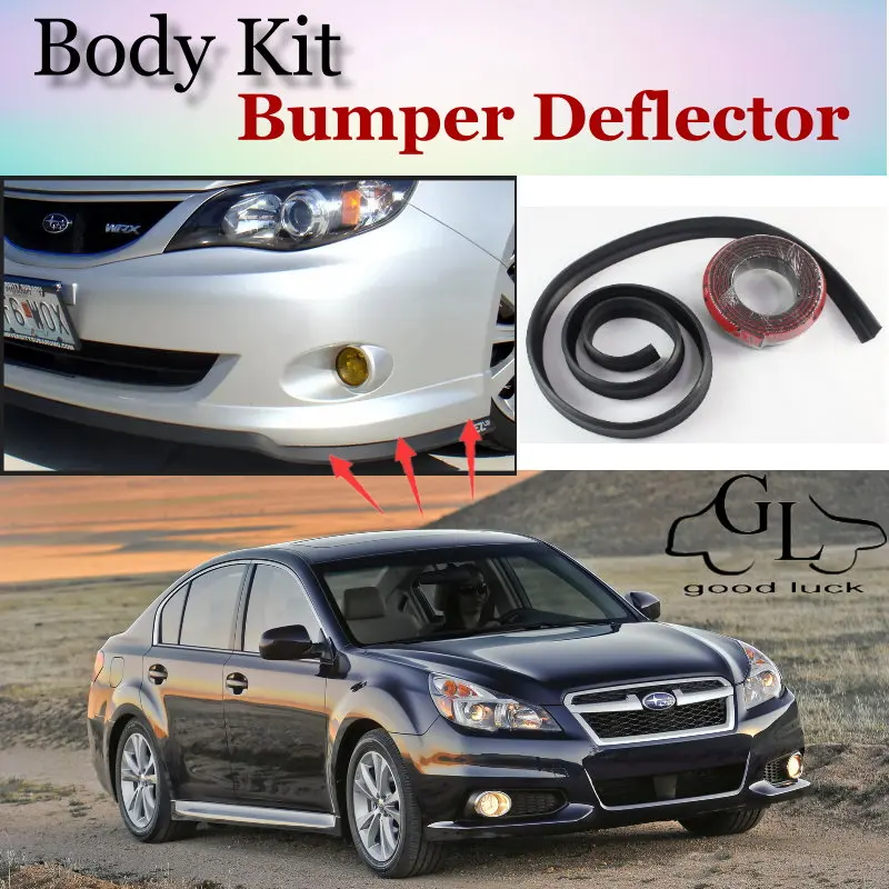 Бампер для губ отражатель губы для Subaru Legacy/Liberty/B4 передний спойлер юбка для TopGear друзья Тюнинг автомобилей/комплект кузова/полосы