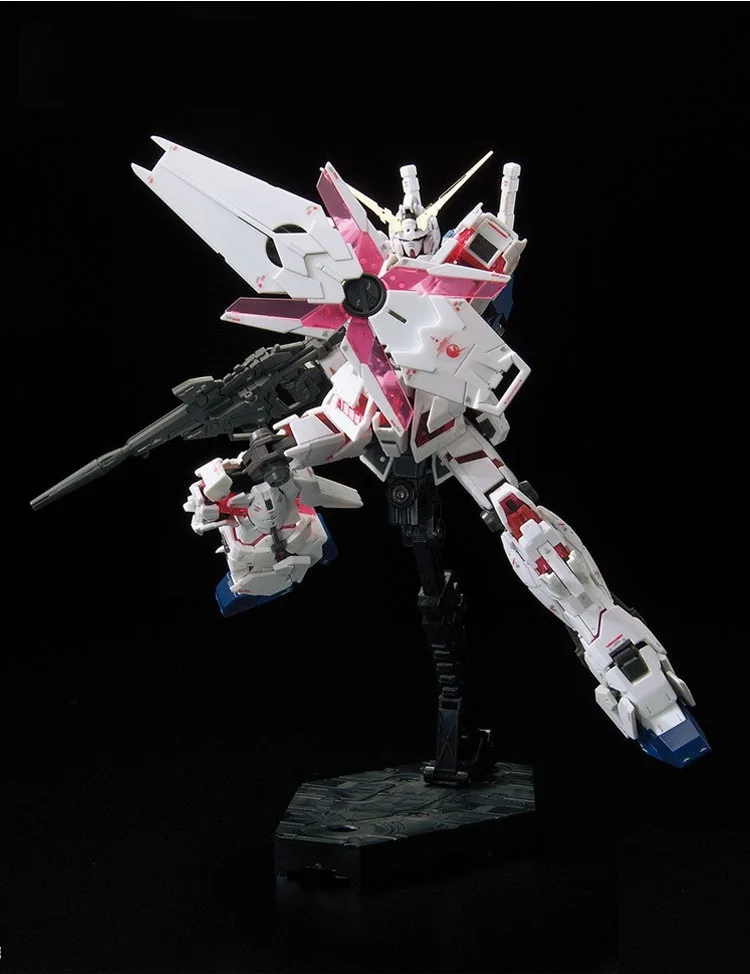 Gundam RG 1/144 модель RX-0 единорог GUNDAM Freedom разрушить броню Unchained мобильный костюм детские игрушки