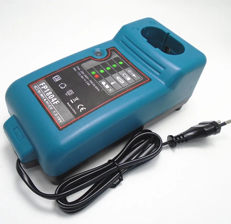 Сменное зарядное устройство MAKITA для аккумуляторов 7 2 В 9 6 12 14 4 18 в Ni MH красный