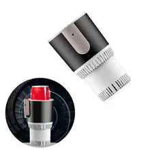 2 в 1 Автомобильный умный нагревающий и охлаждающий стакан Универсальный Автомобильный тихий мини-контейнер для холодильника прикуриватель автомобильный держатель чашки охладитель напитков