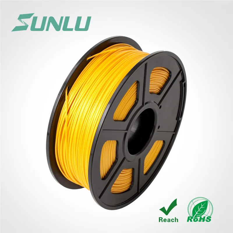 SUNLU 3D Printer PLA PLUS Filament 1.75mm 1kg With Full Color And Top Quality For Special Doodling Gifts DIY 3D Printing - Цвет: PLA PLUS-LIGHTGOLD