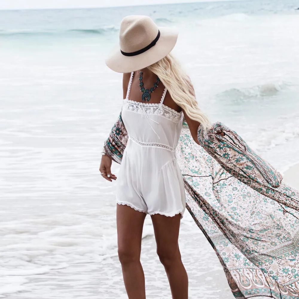 Vintage Kimono Cardigan Women Long Sleeve Floral Print Chiffon Loose Shawl Tops Cover up Blouse Blusas feminina