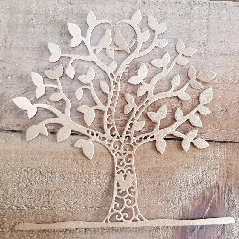 

HamyHo Tree Frame Metal Steel Cutting Dies for Making Scrapbooking DIY album Paper Cards Embossing Die Cuts Template
