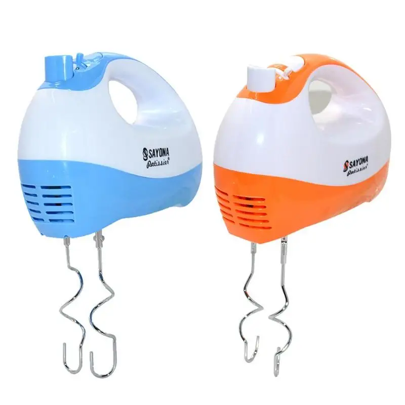 

SAYONA Electrical Handheld Food Blender Hand Mixer 7 Speed Adjustable Whisk Eggs Mixer Batter Beater Kitchen Cake Cooking Tools