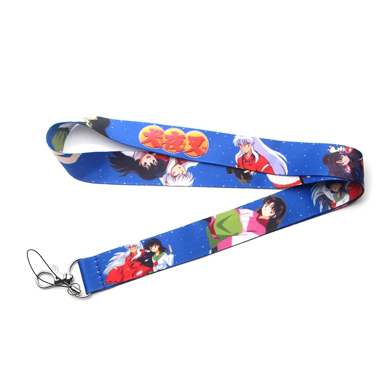 DMLSKY Cartoon Cute Lanyard Keychain for keys Badge ID Mobile Phone Key rings Women Neck Straps Accessories M3324 | Украшения и
