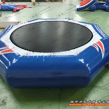 Надувная плавающая кровать прыгающий водный батут