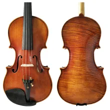 Free Shipping Copy Stradivarius 1716 100% Handmade Oil Varnish Violin + Carbon Fiber Bow Foam Case FPVN04