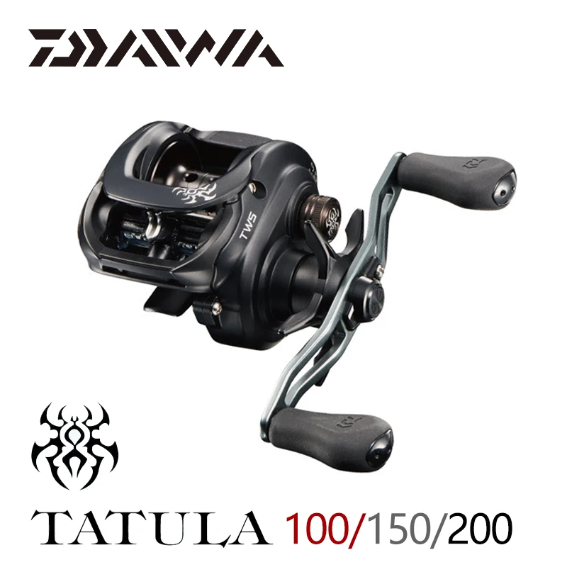 

2019 DAIWA TATULA 100 150 200 Fishing reel Baitcasting Reel MAX DRAG 5kg/6kg low profile fishing reel Casting Reel 7BB + 1RB