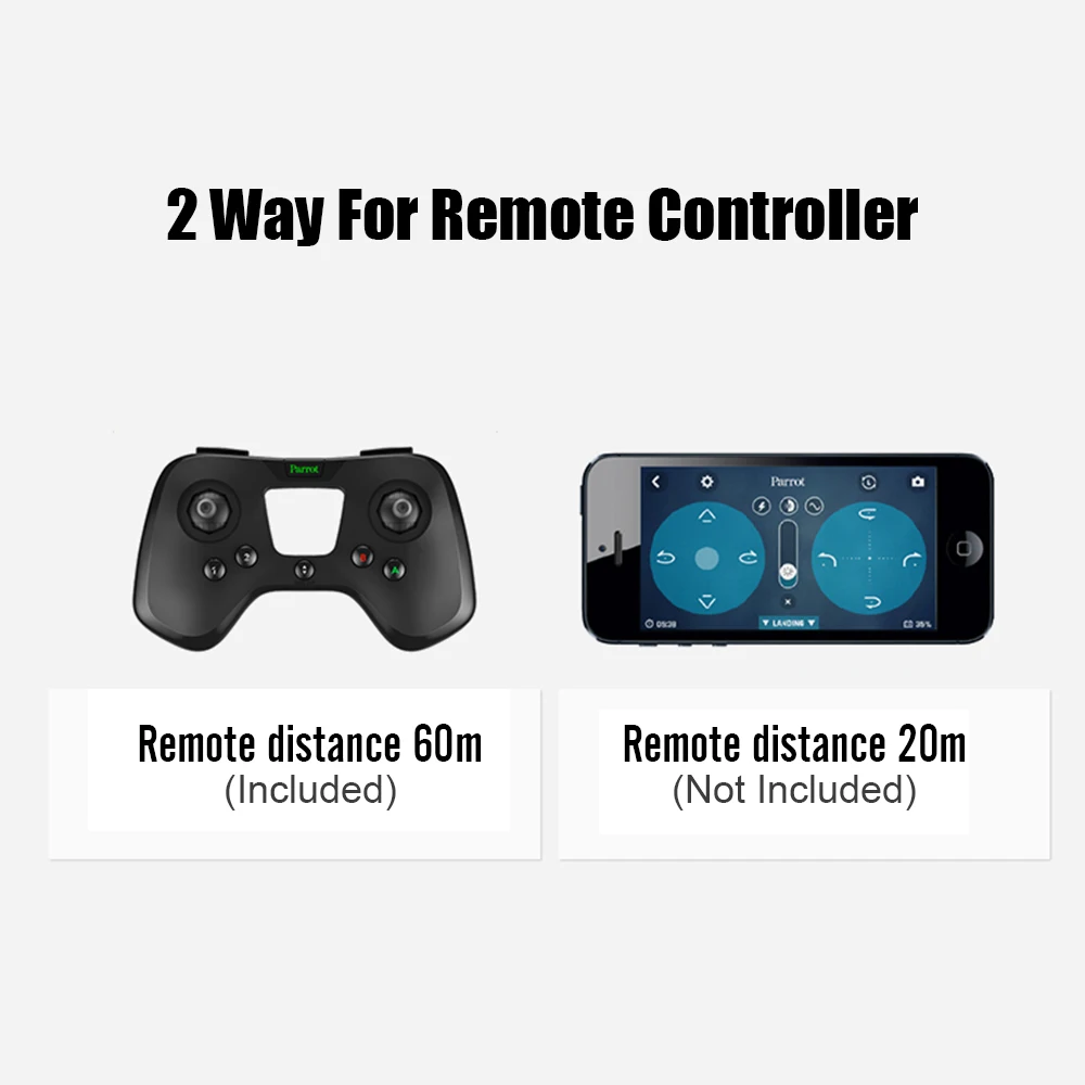  Original New Parrot Swing Mini Camera Drone / Quadcopter with Flypad X-wing Horizontal Vertical Rem
