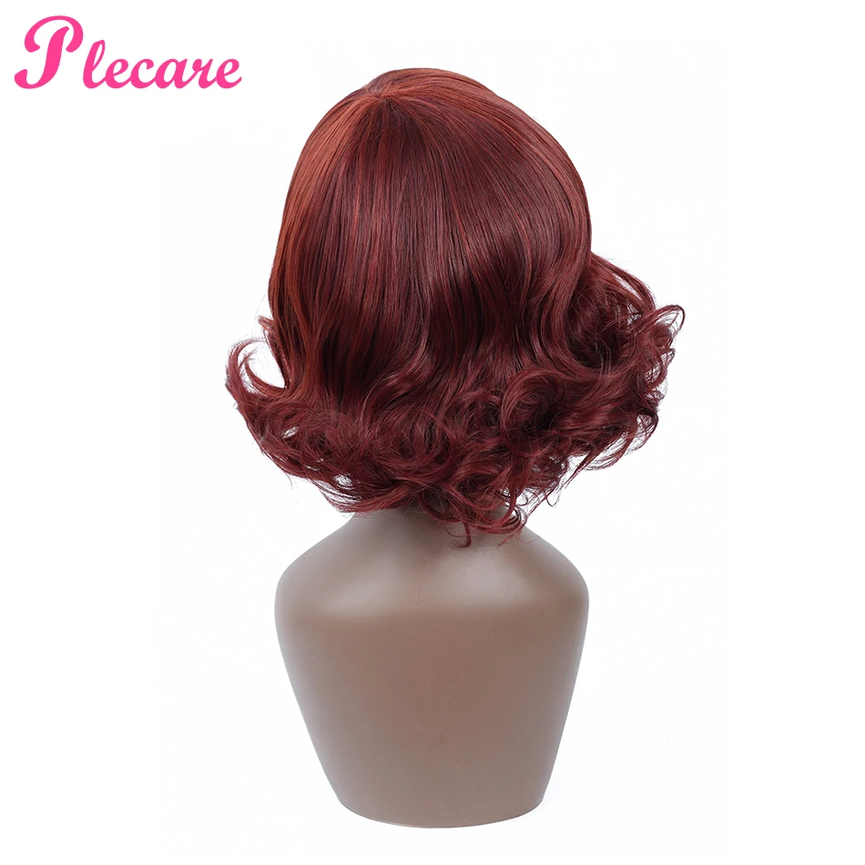 

Plecare Pruiken Short Wigs for American Women Short Synthetic Wig Cosplay Ombre Wig Short Curly Hair Wig Free Shipping