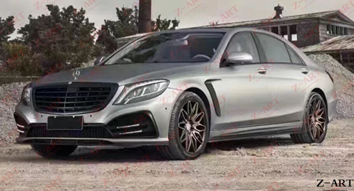 Z-ART тюнинговый Комплект кузова для Mercedes Benz S CLASS W222 модифицированный Комплект кузова для Mercedes Benz S CLASS Prefacelift refit Комплект кузова