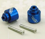 Motorcycle Blue Bar Ends For Honda GoldWing GL1800 VFR800 CB 559 CB919 VTR RC51 | Автомобили и мотоциклы
