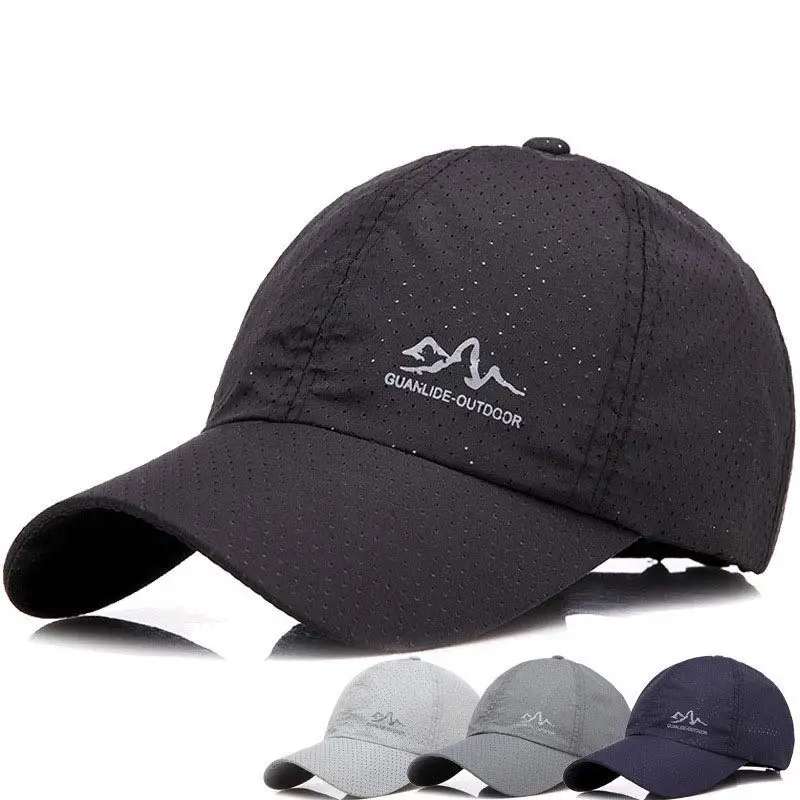 

Fashion Summer Cap, Perforated Ventilation Dry Cap, Men's Outdoor Sunscreen Fishing Sunshade Cap, Pure Light Baseball Cap, Duck