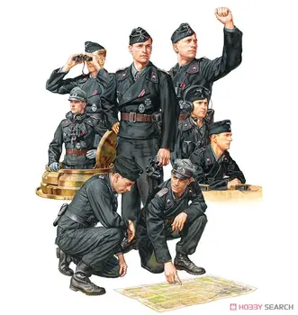 

1/35 German Tank Corps Member Group Assembly Model 35354