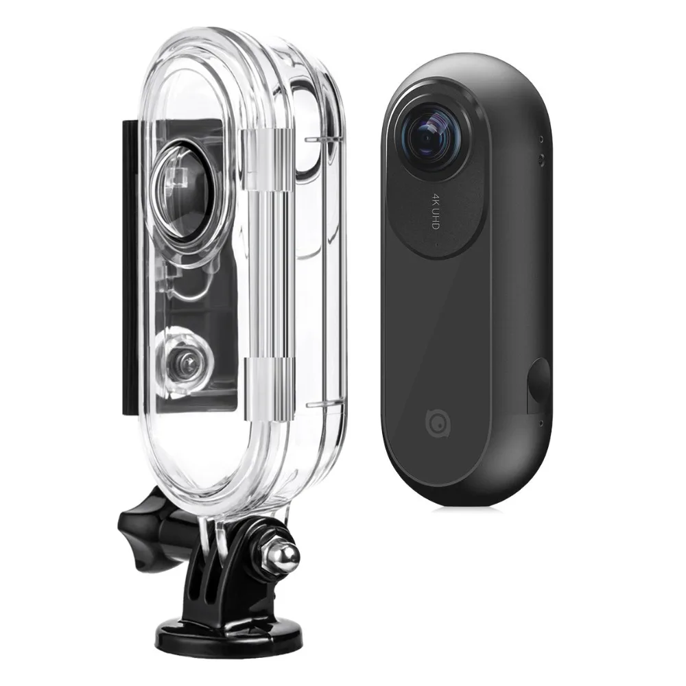45m Waterproof Housing Case Underwater Protective Shell For Insta 360 One Insta360 VR Sport Camera Accessories | Электроника