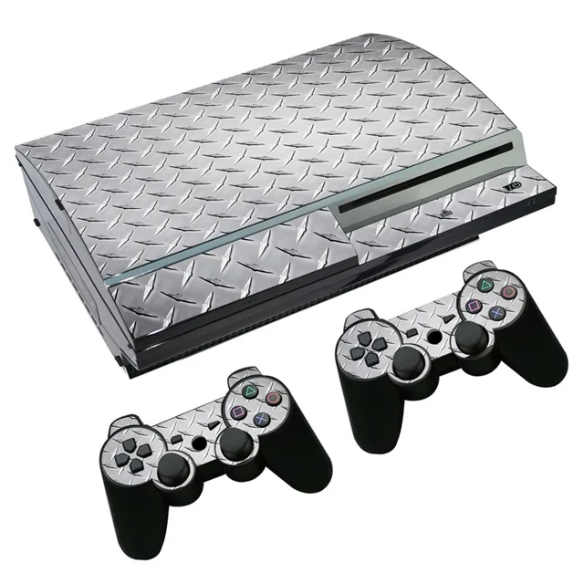 Special Offers OSTSTICKER Sliver Iron Vinyl Skin Sticker for sony playstation 3 Fat for PS4 Fat sticker China manufacturer Special Offers OSTSTICKER Sliver Iron Vinyl Skin Sticker for sony playstation 3 Fat for PS4 Fat sticker China manufacturer