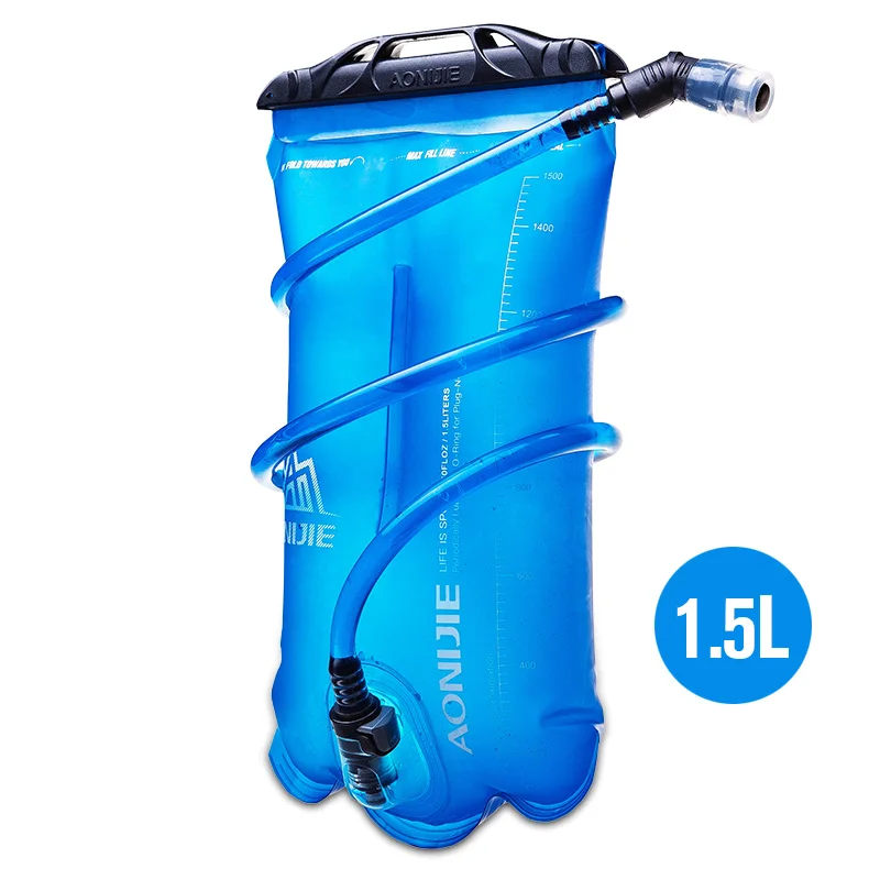 AONIJIE SD16 резервуар для мягкой воды сумка для воды без BPA-1.5L 2L 3L Беговая сумка для воды - Цвет: 1.5L