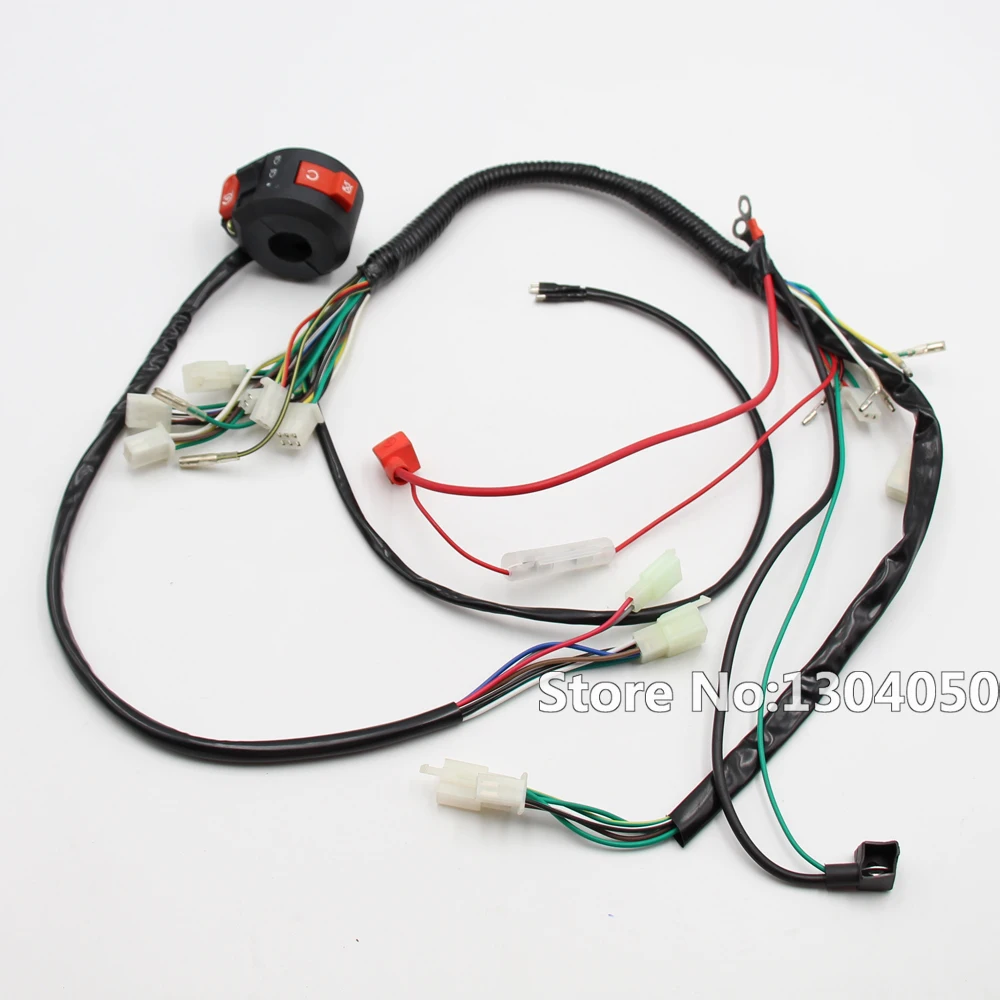 Electrics Wiring Harness & Multi functional Switch 50cc 70cc 90cc 110cc