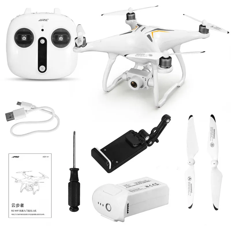 

JJR/C X6 5G WiFi FPV GPS 1080P Wide Angle HD Camera Selfie RC Drone Brushless Drone Follow Me RC Drone Model Kids Toy Gifts