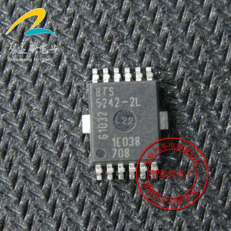 

5PCS/LOT BTS5242-2L BTS5242 BTS 5242-2L SOP12 Car Steering light control chip Car computer chip MAIN Car IC Chip
