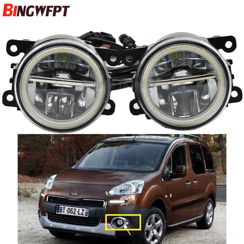 2x Angel Eyes High Brightness front 