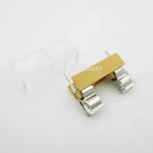 Suporte de fusível na tomada, tubo de seguro 5x20 de 10 pçs/lote 5x20mm, suporte de fusível para seguro 5*20