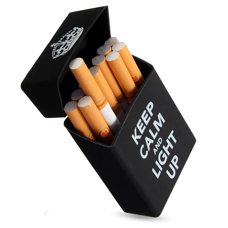 Silicone Cigarette Container Storage Holder Case Cover Portable Man