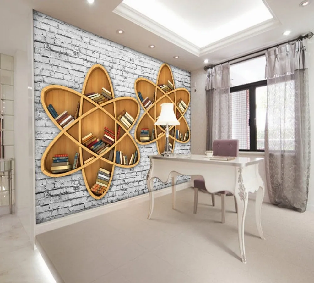 conew_bookcase wallpaper (4)