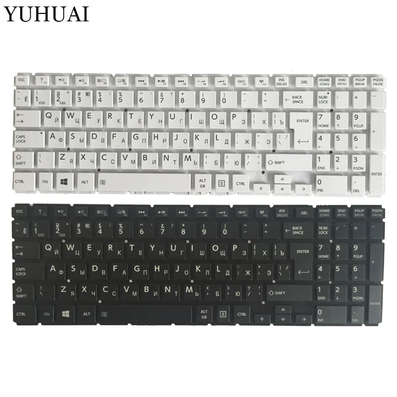 Новая русская клавиатура для ноутбука Toshiba Satellite радиус P55W P55W-B P55W-B5224 P55W-B5220 RU |