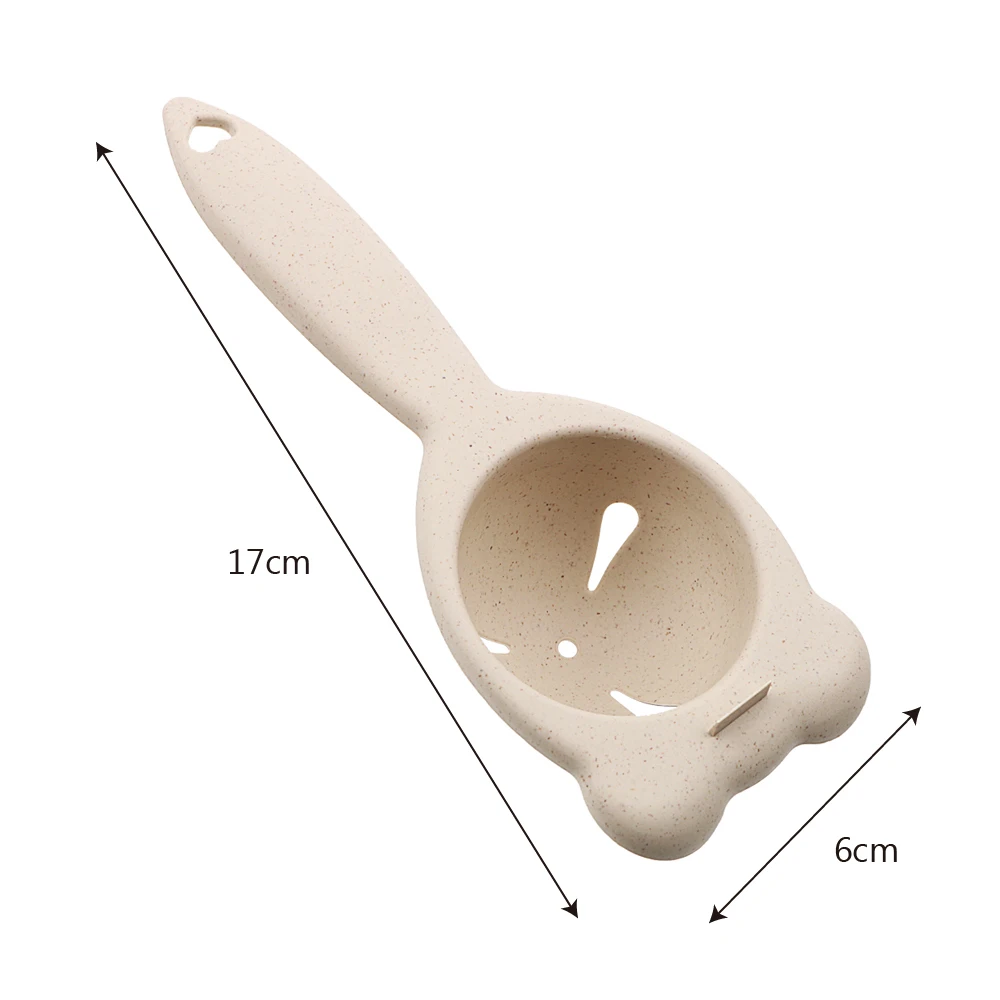 Белый желток просеивания пластиковые шеф-повара обеденный приготовления гаджет-Яйцо Сепаратор домашний кухонный инструмент кухонные аксессуары инструменты для яиц