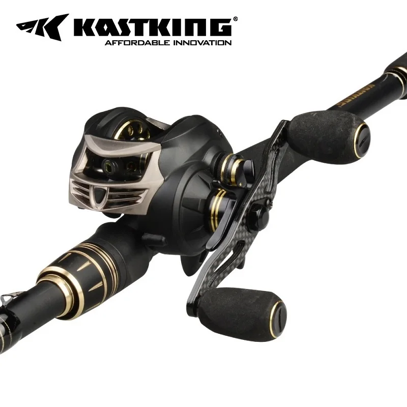 Kastking Blackhawk Ii Telescopic Fishing Rod Combo
