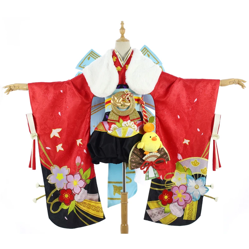 Косплей мобильная игра onmyoji kagura новая кожа Warbler YanMing sakura одежда COS