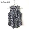 Fashion Chiffon Summer Women Vests Blouses New Womans Tank Tops Female Off Shoulder V-Neck Blusas Shirts Plus Size Clothes 4