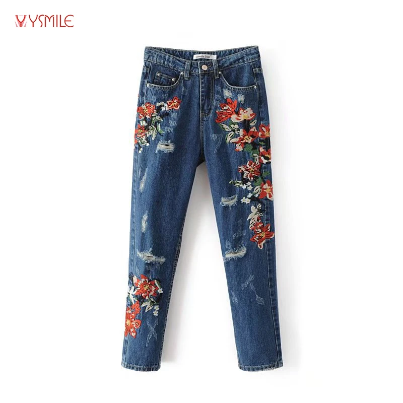 hostess pala Telemacos YSMILE Y Fresco Delle Donne Dei Jeans Con I Fiori Del Ricamo di Alta QualitĂ di Stile Boyfriend Foro Skinny Denim Jeans Pantaloni Pantaloni HY258|jeans with|women jeansjeans with flowers - AliExpress hostess pala Telemacos YSMILE Y Fresco Delle Donne Dei Jeans Con I Fiori Del Ricamo di Alta QualitĂ di Stile Boyfriend Foro Skinny Denim Jeans Pantaloni Pantaloni HY258|jeans with|women jeansjeans with flowers - AliExpress