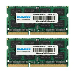 Оперативная память AIGO DDR3L DDR3 ноутбук карта оперативной памяти ОЗУ для ноутбука 1,35 V 1,5 V DDR3 4 ГБ 8 ГБ оперативной памяти, 16 Гб встроенной памяти