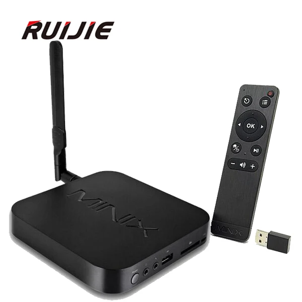 MINIX NEO X8-H Plus Android TV Box Amlogic S812 Quad Core 2G/16G 802.11ac 2.4/5GHz WiFi H.265 4K 2160P XBMC IPTV Smart TV 