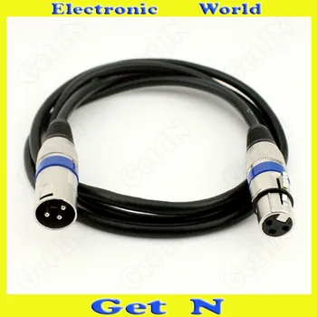 

3pcs-20pcs 1.5Meter Balanced Cannon Wire Cord Cable Audio Professional Cable Lengthener for Microphone Audio Stereo Loudspeaker