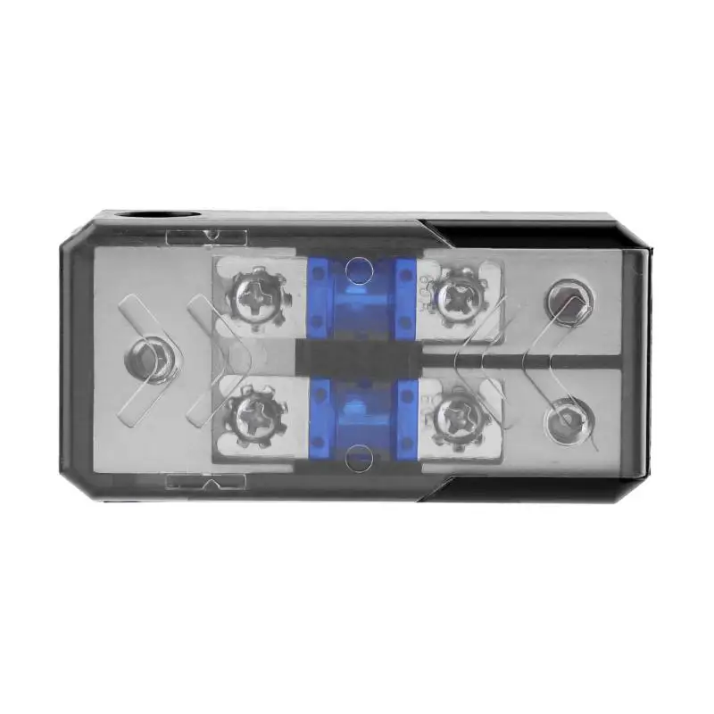 60A Car Audio System 1 to 2 Fuse Tube Holder Car Audio Refitting