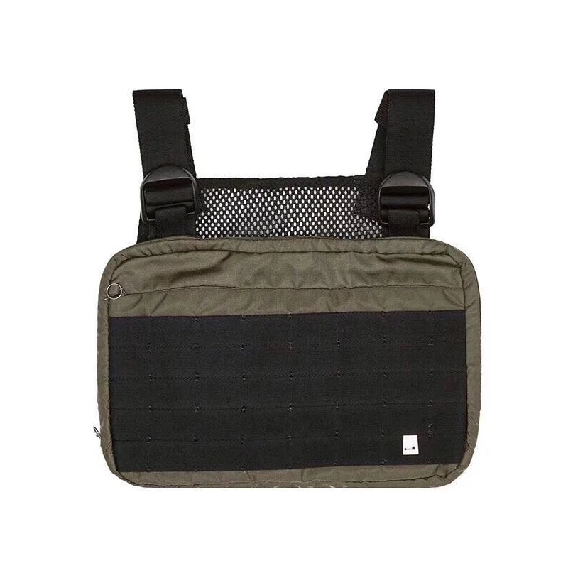 

Chest Bag for Men Chest Rig Streetwear Chest Pack Hip Hop Harness Chest Rig with Pockets Kanye West Tactical Waist Pack Brands