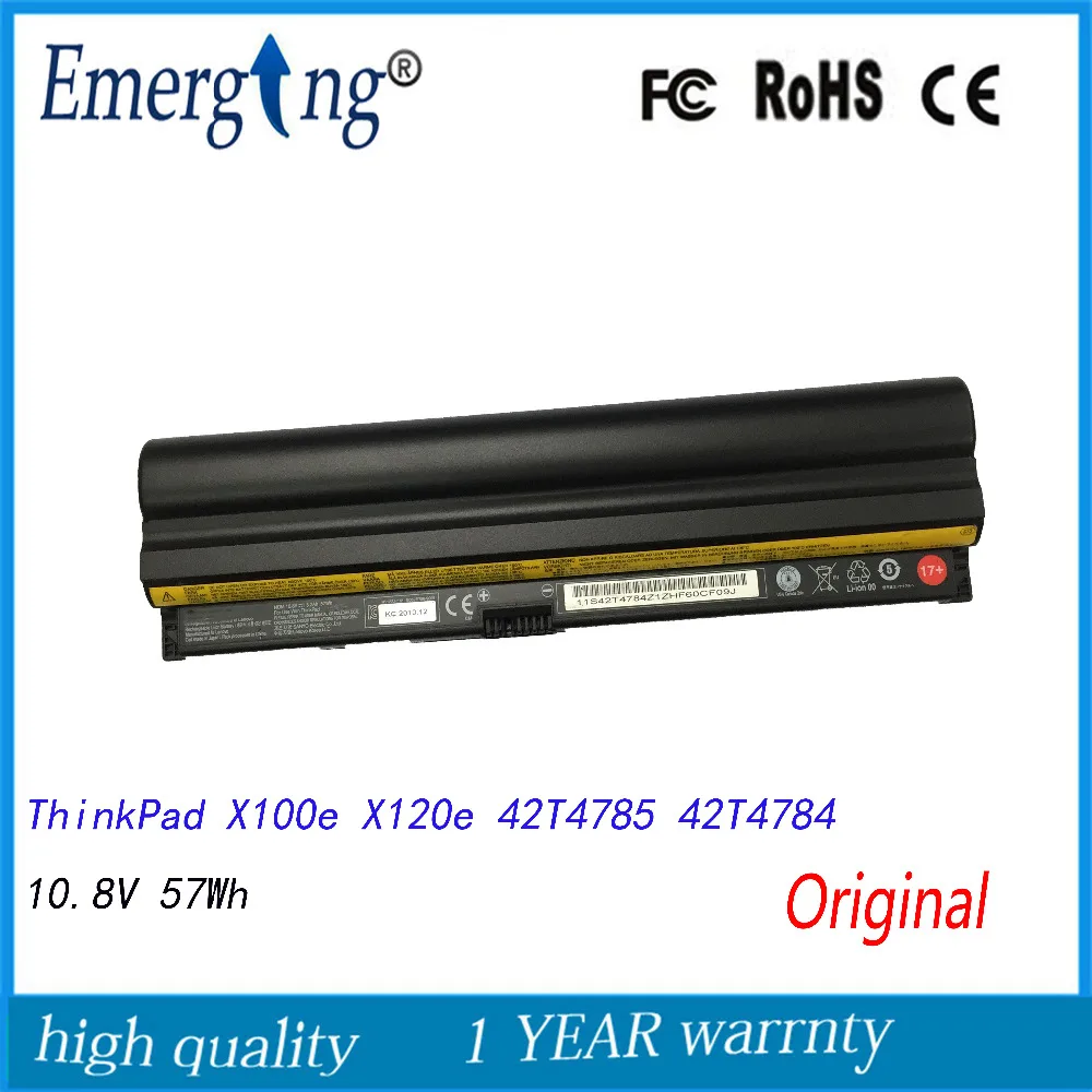 Аккумулятор для ноутбука Lenovo Thinkpad Edge 11 дюймов X100e X120e 42T4785 42T4787 42T4788 42T4781 10 8 В 57 Втч |