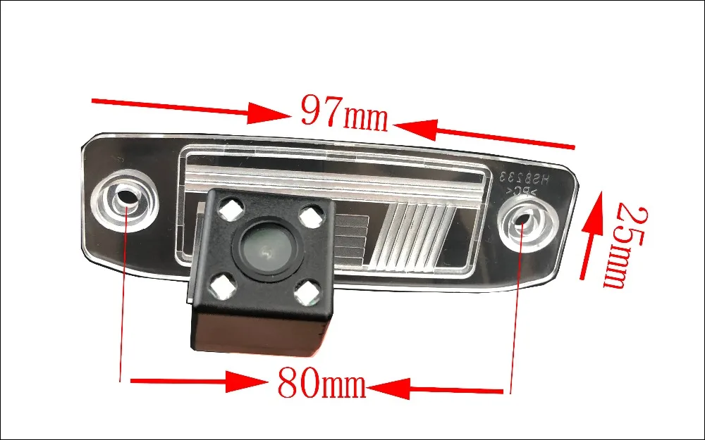 Câmera de visão traseira para kia sorento