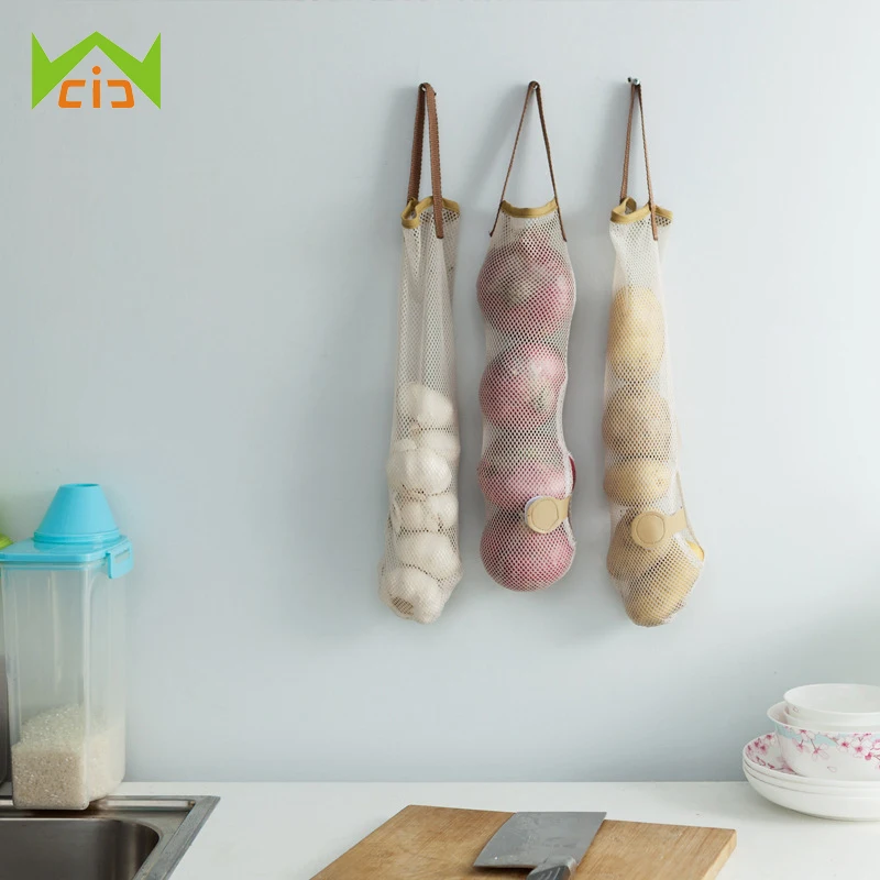 

WCIC Hanging Organizer Kitchen Bathroom Sundries Storage Bag Closet Organizer Toy Wall Door Wardrobe Hanging Bag Dispenser Pouch