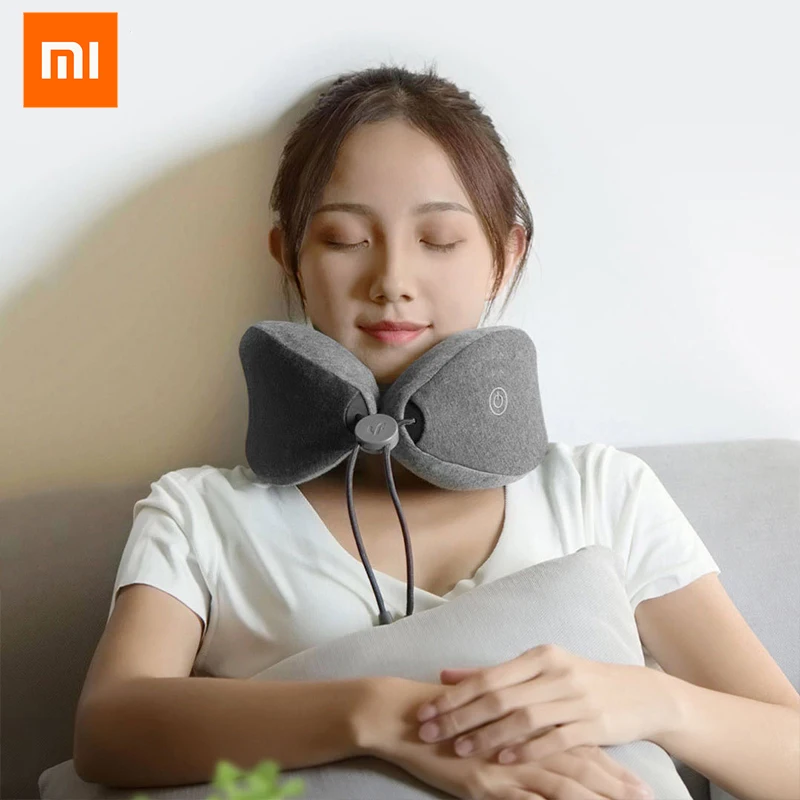 Xiaomi LeFan мягкие удобные u-образные массажер для шеи подушки двойные интерьерные