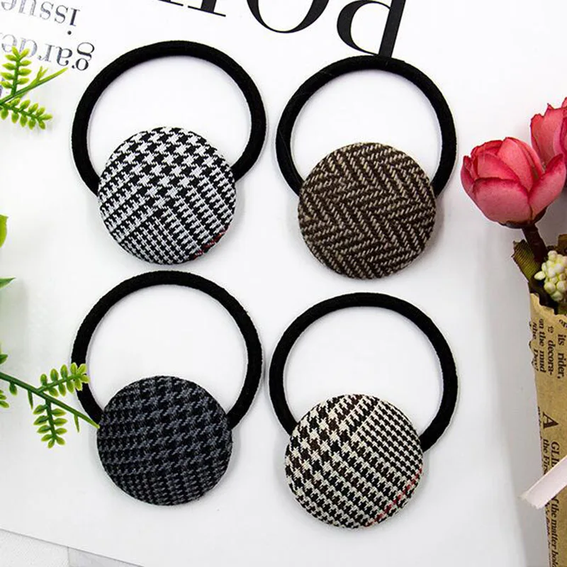 New Korea Style Women Hairrings Fashion Button Style hairclips Hair