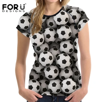 

FORUDESIGNS Fashion Summer Women T Shirt 3D Printing Tee Woman Top O Neck Bodybuilding Lady Brand Clothing T-shirt Short Sleeved