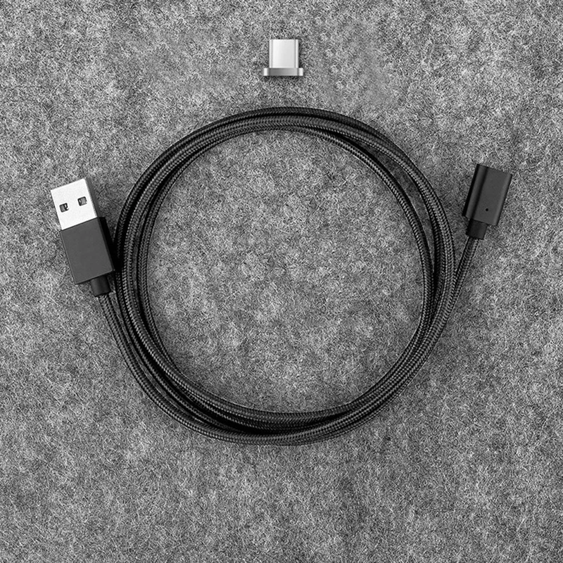 Thbelieve USB Магнитный адаптер типа C с нейлоновой оплеткой 1 м магнитные адаптеры для