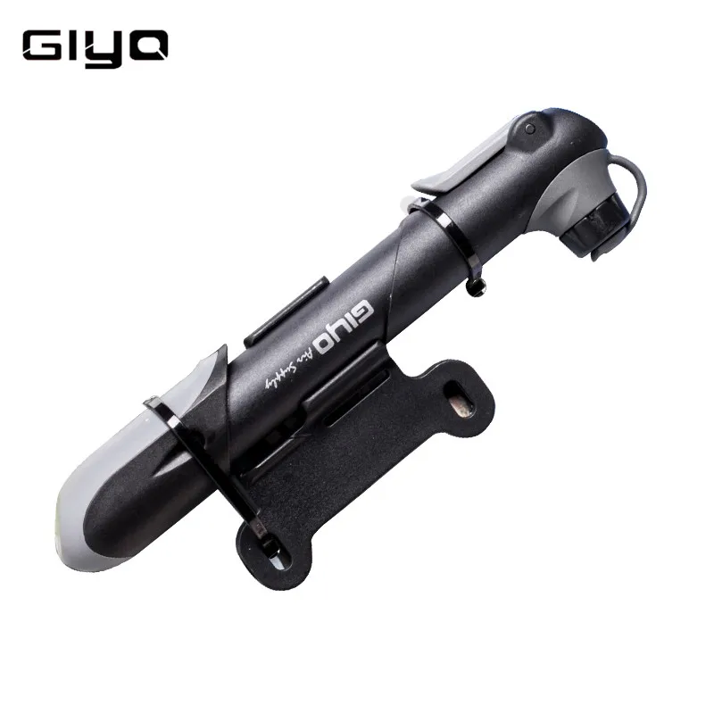 

GIYO Portable Bicycle Pump 120 psi High Pressure Hand Pressure Inflator Mini Cycling Bike Pump Inflator For Tyre Bicycle Pump