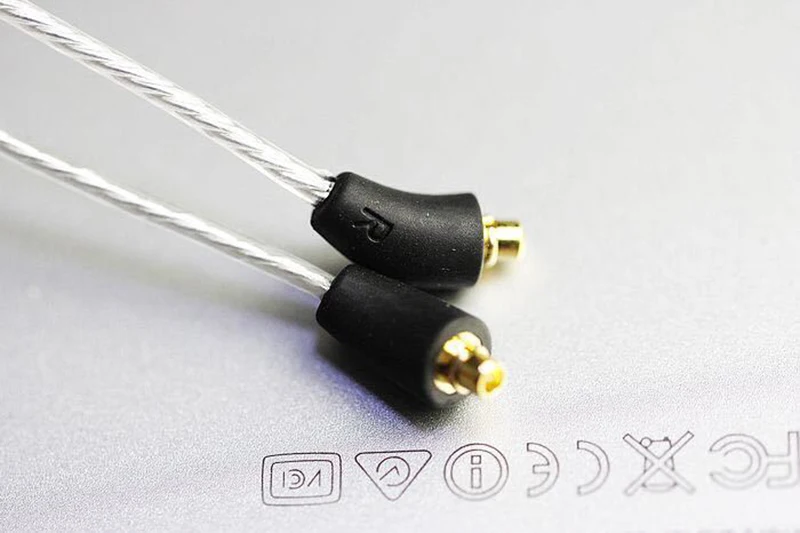 OKCSC для Beyerdynamic XELENTO MMCX разъем Aftermarket кабель 3,5 с микрофоном OCC один кристалл серебро для телефона IOS и Andriod