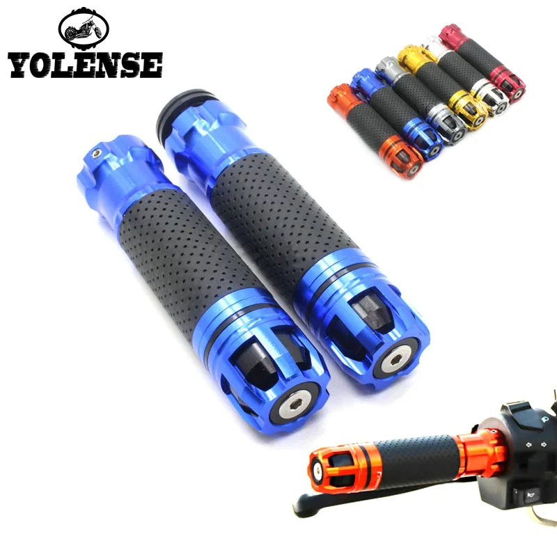 7/8'' 22MM Motorcycle CNC handle grips Motorbike handlebar grips and