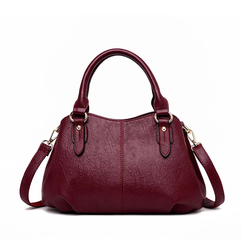 Sac A основная Дамская ручная сумка через плечо для женщин Роскошные Сумки женские Сумки Дизайнерская Высококачественная сумка через плечо из искусственной кожи - Цвет: RED